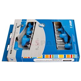 комплект ключове шестограм(inbus) с Т-дръжка, в картонена кутия - UNIOR