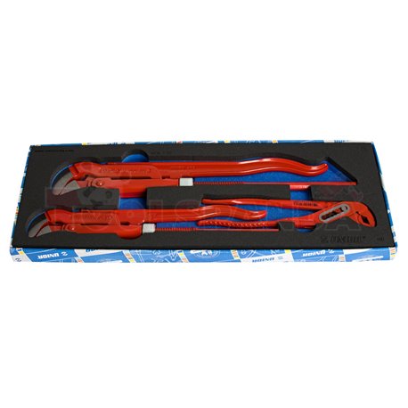 Водопроводни ключове и клещи в картонена кутия 3 броя - UNIOR