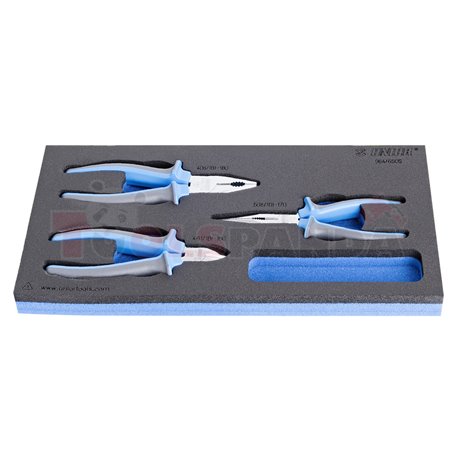 Комплект клещи BI в SOS подложка 3 бр. - UNIOR