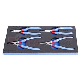 Комплект клещи зегер в SOS подложка 4 бр. - UNIOR