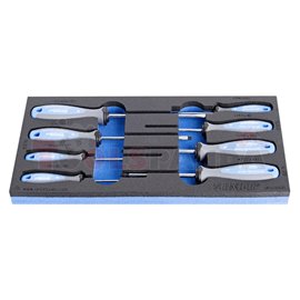 Комплект отвертки TBI в SOS подложка 8 бр. - UNIOR