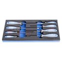 Комплект отвертки TBI в SOS подложка 8 бр. - UNIOR