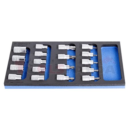 Комплект вложки с вътрешен и външен TX профил в SOS подложка 18 бр. - UNIOR