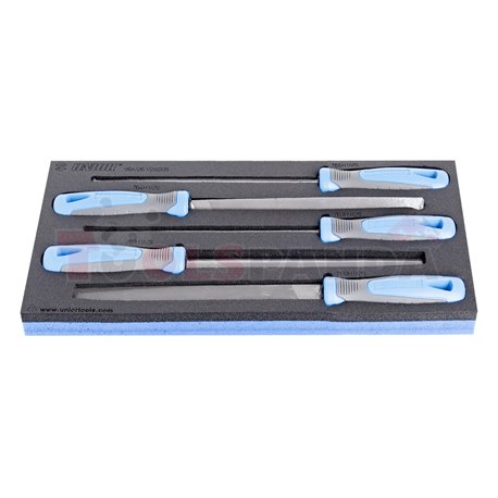 Комплект полуфинни пили в SOS подложка 5 бр. - UNIOR