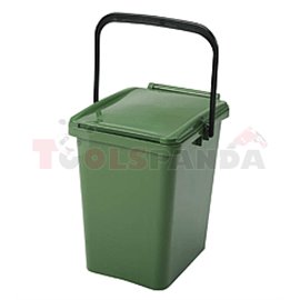 Кош за отпадъци Urba 10л-зелен - MEVA