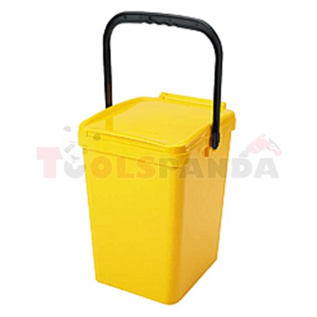 Кош за отпадъци Urba 10л-жълт - MEVA