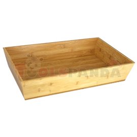 Съд бамбуков за презентация 53х32.5х10см. Nanto GN 1/1